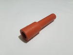 Cable de arranque de cable de bujía de 180 grados, 7-8 mm, naranja 