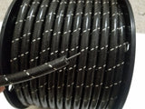 Cable de bujía trenzado de tela con núcleo de supresión de 8 mm [se vende por pie]