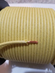 Cable primario trenzado de tela calibre 10 [se vende por pie]