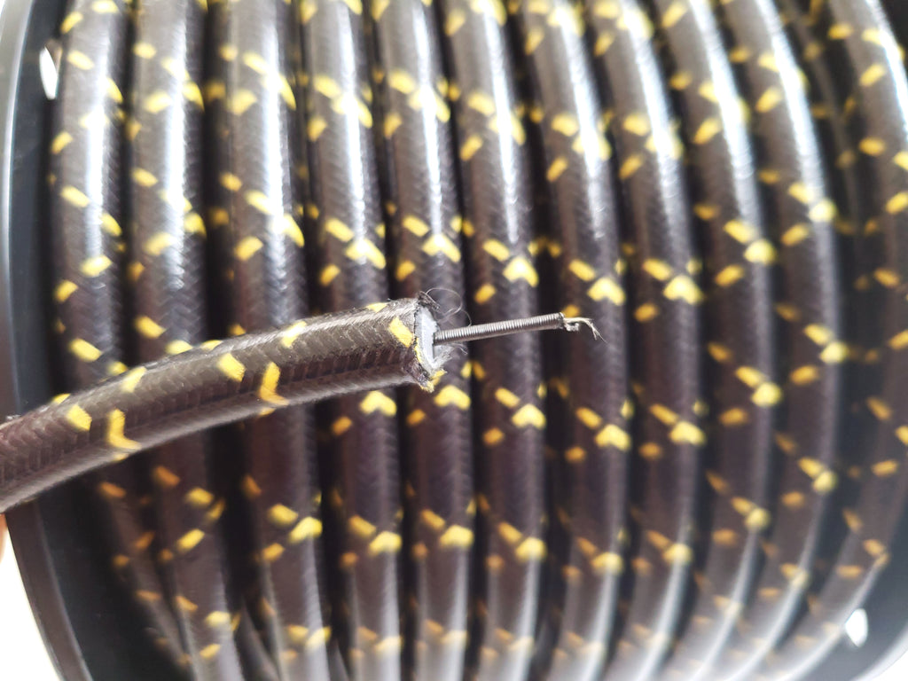Universal DIY 8mm Suppression Core Cloth Braided Spark Plug Wire kit f –  Ton's Performance