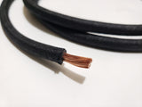 4 Gauge Cloth Braided Battery Cable Wire [Sold By The Foot]
