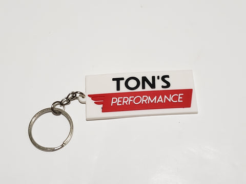 Ton's Performance Rubber Keychain