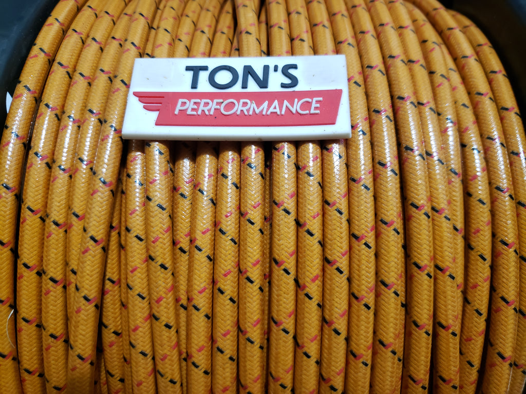 6 Gauge Cloth Braided Primary Wire [Sold By The Foot] – Ton's Performance