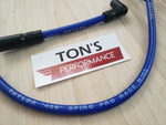 Cables de bujía de repuesto Taylor de 10,4 mm Harley Touring 1986 - 2003 Sportster 883 Rojo / Azul / Negro 