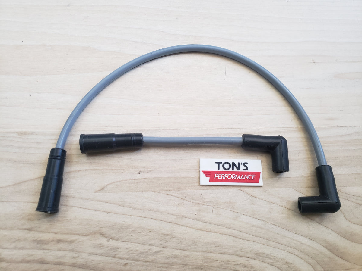 Purple 8mm Spark Plug Wires For Harley Davidson Sportster 883 / XL 1986-2003 - Silicone Spiro Pro Wires By Ton's