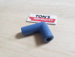 8mm Spark Plug Boot 90 Degree right angle Blue