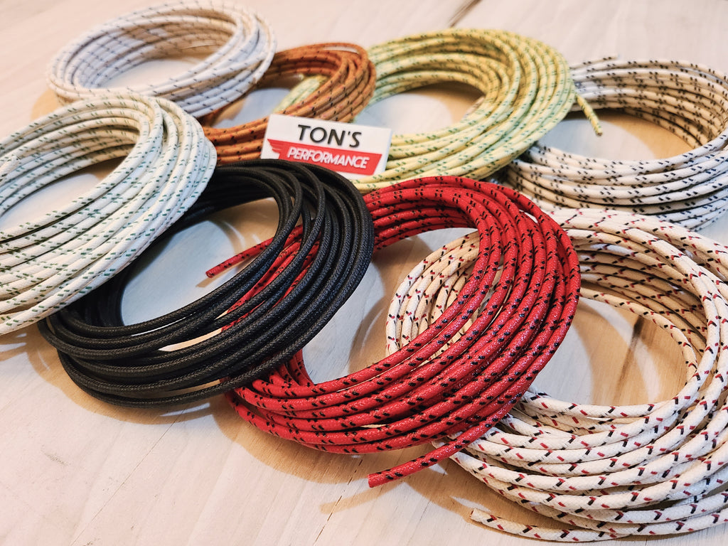 10 Gauge Cloth Braided Primary Wire [Sold By The Foot] – Ton's Performance