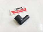 Ignition Distributor Socket style Boot Silicone Black 90 Degree