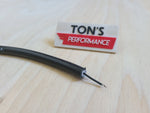 NO PRINT - plain black Taylor 8mm Spiro-Pro 100% Silicone Spark Plug wire [Sold By The Foot]