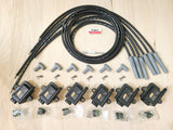 Kit combinado de cables de bujía IGTB y MSD de alta potencia con bobina inteligente AEM 