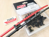 MSD Separadores de cables de bujía de encendido T-Clips 8841, juego de 16 