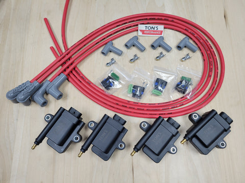Ton's Spark Plug Wires wt CERAMIC UNIVERSAL LENGTH 45 Ton's Spark Plug Wires wt CERAMIC UNIVERSAL LENGTH 45