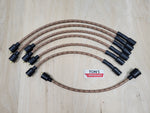 Vintage Style Chevy 216 / 235 Cloth Covered Spark Plug Wire Set