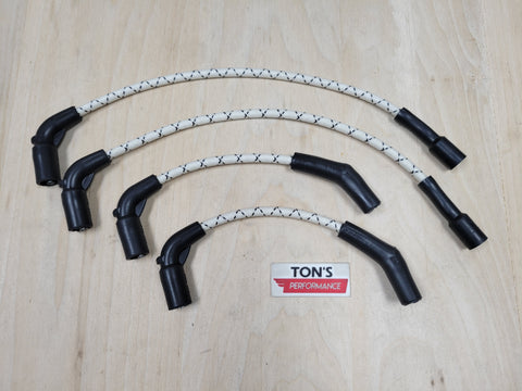 Ton's Performance 8mm BLACK Silicone Spiral Core Spark Plug Wire - Foto 2