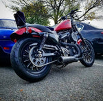 Manillar de ventana plana Harley Davidson de 10" de alto y 24" de ancho