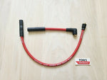 Cables de bujía de repuesto Taylor de 10,4 mm Harley Touring 1986 - 2003 Sportster 883 Rojo / Azul / Negro 