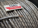 Cable de bujía trenzado de tela con núcleo de cobre de 7 mm [vendido por pie]
