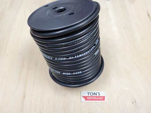 Ton's Performance 8mm Orange Silicone Spark Plug Wires For Harley Davidson FXR 1982-2000