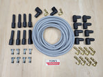 Ton's Performance Universal DIY 8mm Suppression Core Spark Plug Wire kit for V8 Points/HEI